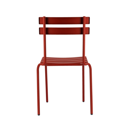 Eden - Chaise de jardin française en métal empilable