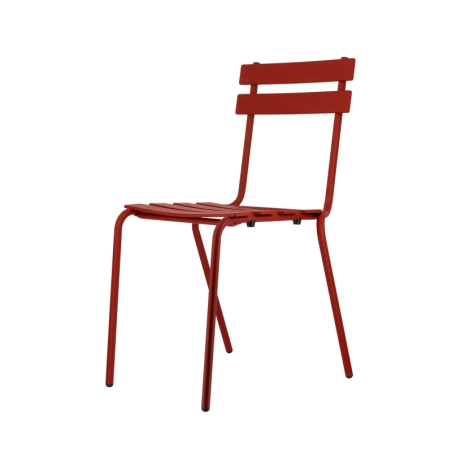 Eden - Chaise de jardin française en métal empilable