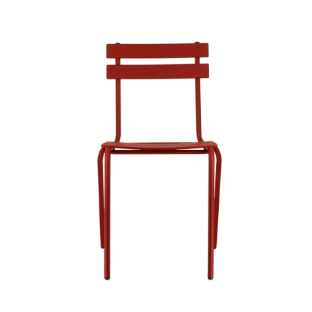 Eden - Chaise de jardin française en métal empilable