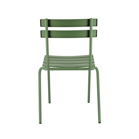 Eden - Chaise de jardin française en métal empilable