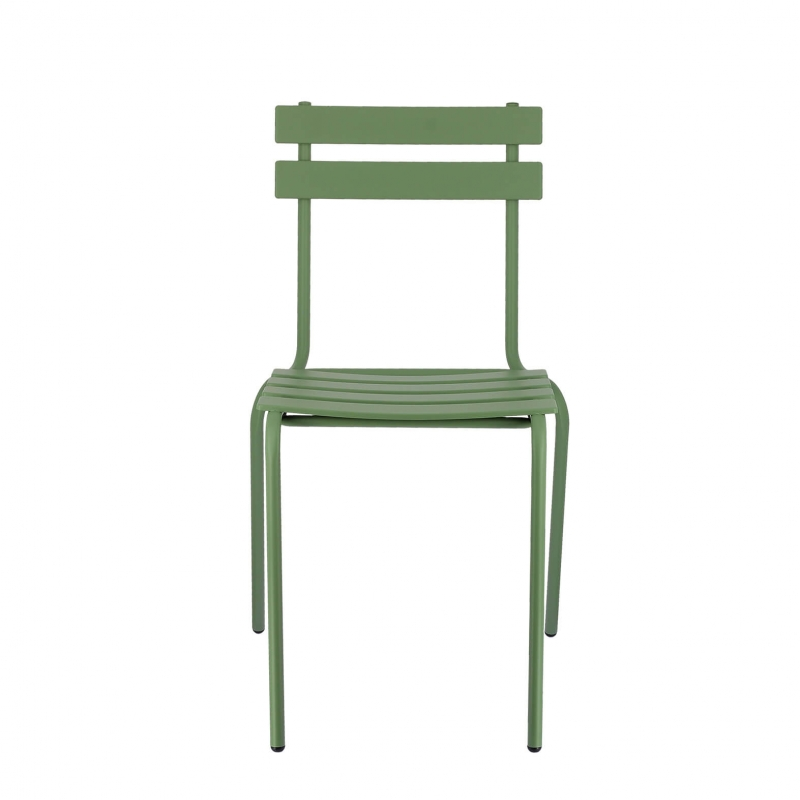 Eden - Chaise de jardin française en métal empilable