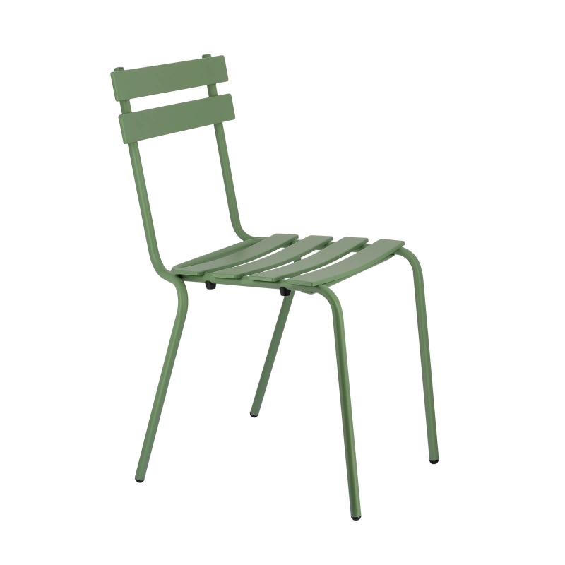 Eden - Chaise de jardin française en métal empilable