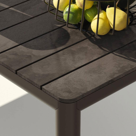 Tevere - Table de jardin extensible en polypropylène