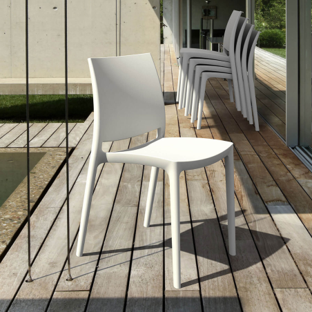 Maya - Chaise de jardin en...