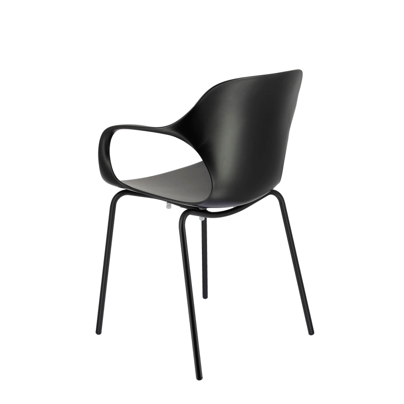 OPS ! Connubia© - Fauteuil design italien empilable en polypropylène avec pieds en métal