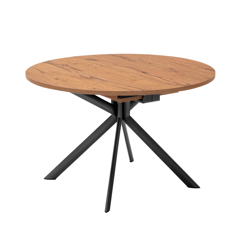 Giove Connubia® - Table ronde extensible en mélaminé