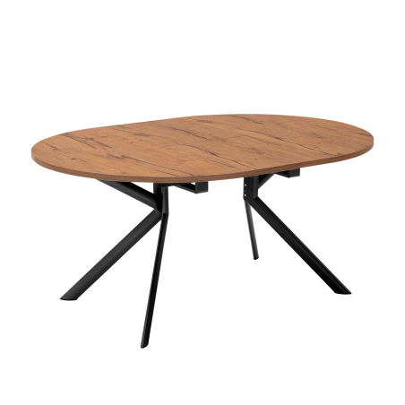 Giove Connubia® - Table ronde extensible en mélaminé
