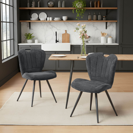 Elise - Chaise rembourrée...