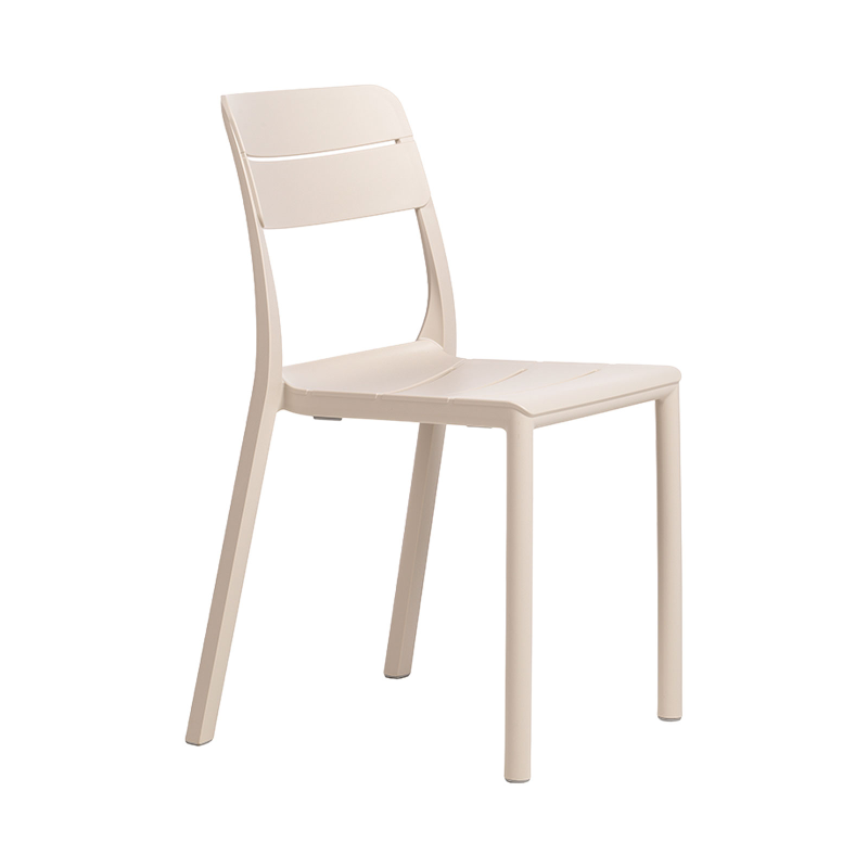 Cassia - Chaise de jardin empilable en polypropylène