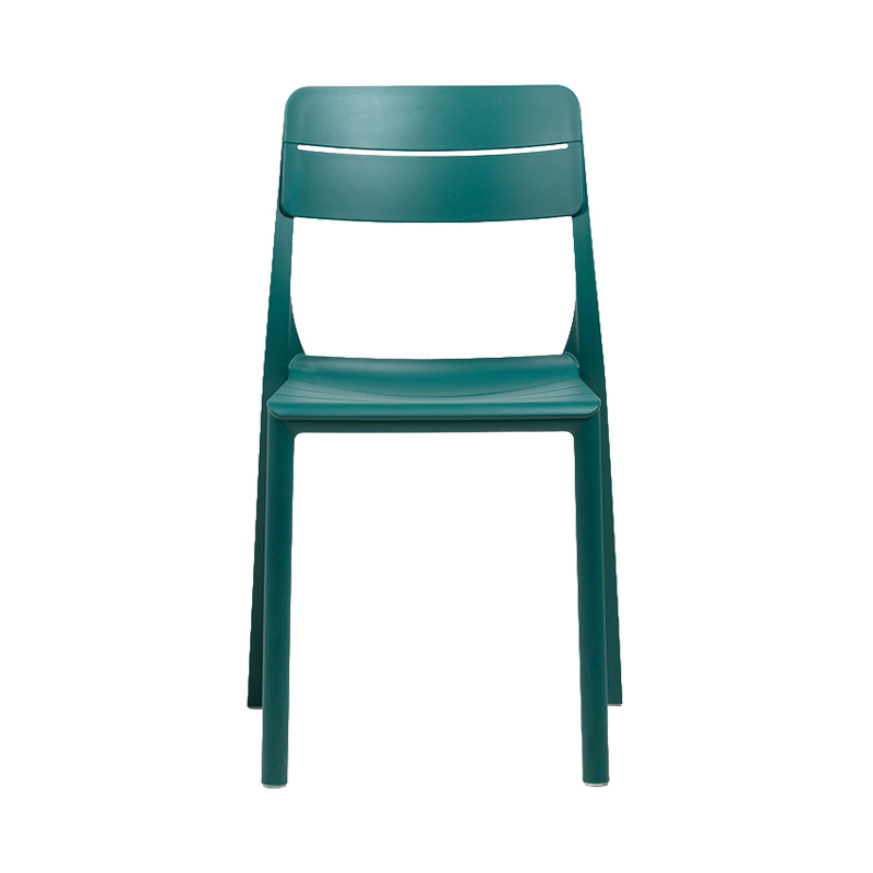 Cassia - Chaise de jardin empilable en polypropylène