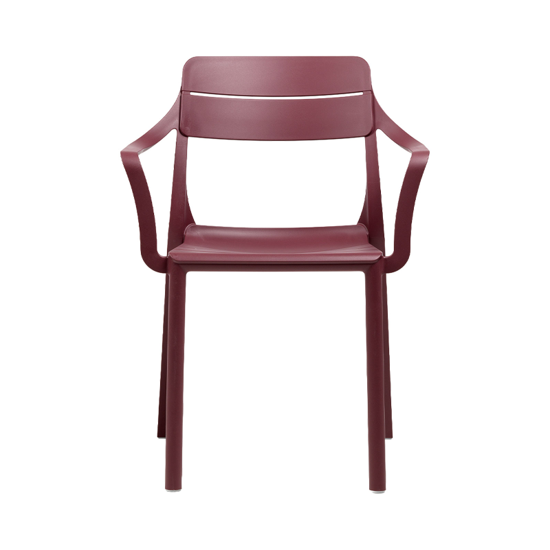 Cassia - Fauteuil de jardin empilable en polypropylène 