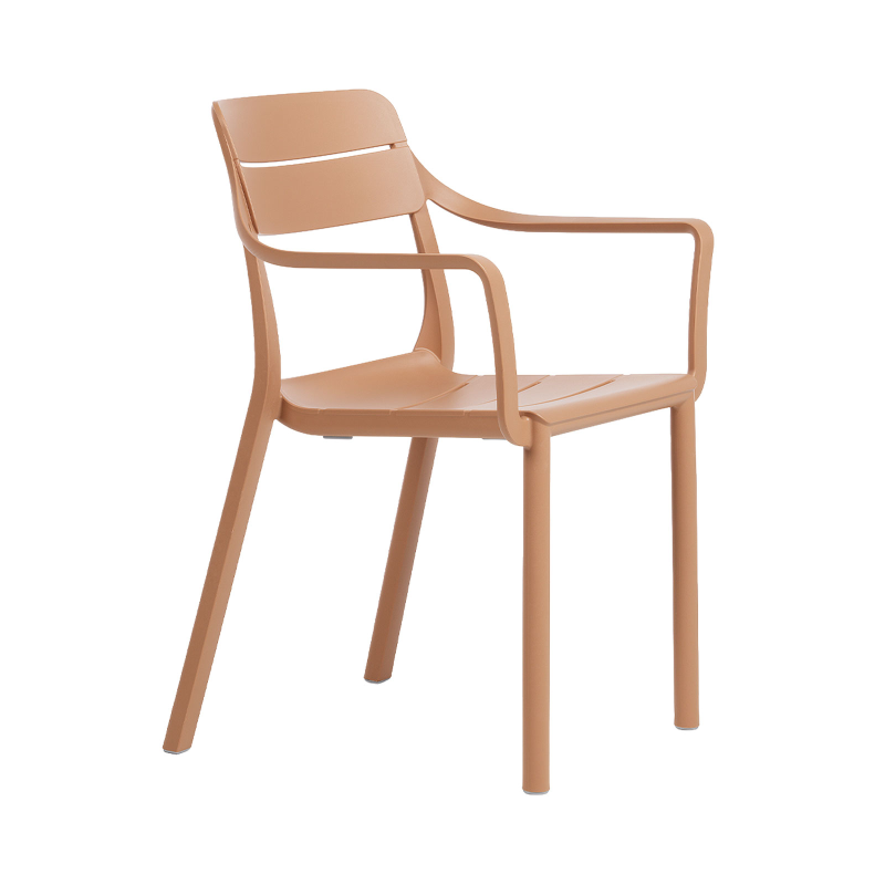 Cassia - Fauteuil de jardin empilable en polypropylène 