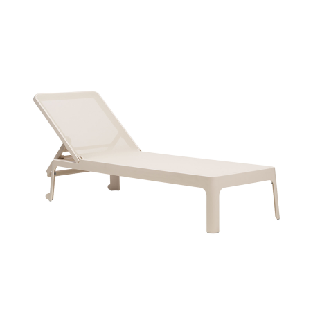 Plano - Chaise longue de jardin empilable