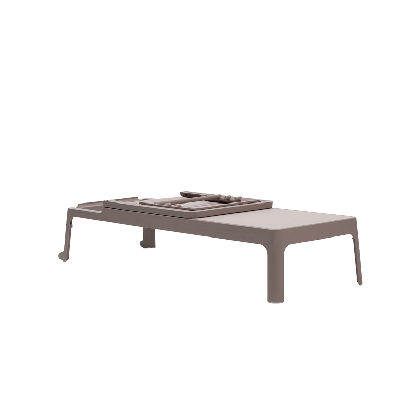 Plano - Chaise longue de jardin empilable