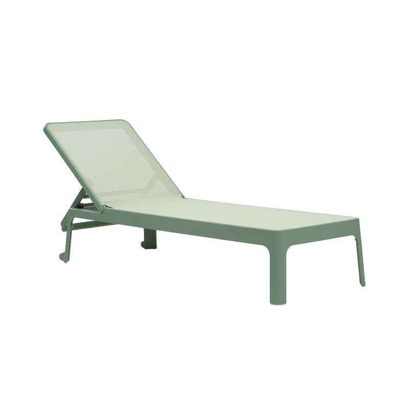 Plano - Chaise longue de jardin empilable