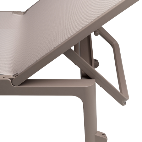 Plano - Chaise longue de jardin empilable