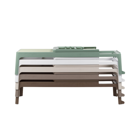 Plano - Chaise longue de jardin empilable