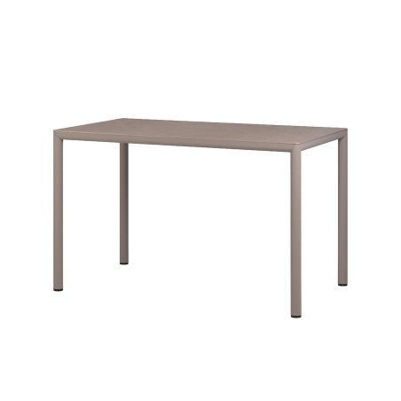Table de jardin rectangulaire en stratifié avec pieds en aluminium - Piave