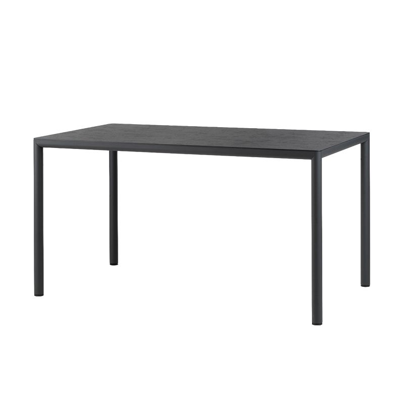Table de jardin rectangulaire en stratifié avec pieds en aluminium - Piave