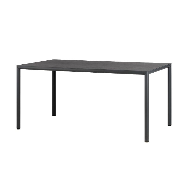 Table de jardin rectangulaire en stratifié avec pieds en aluminium - Piave