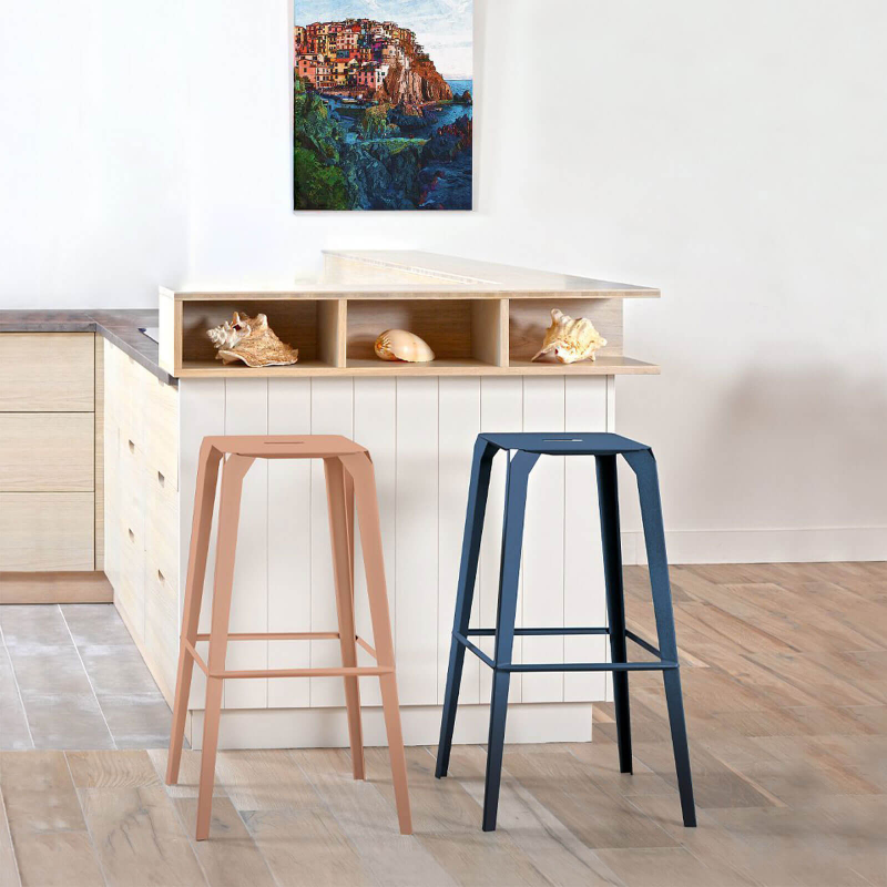 Valence Carrier® - Tabouret de bar industriel en métal