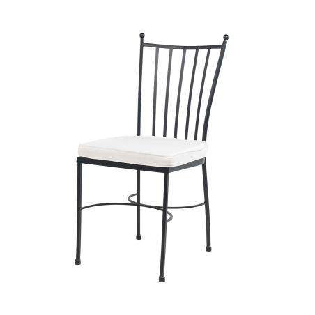 Venecia - Chaise d'intérieur style provençal en acier