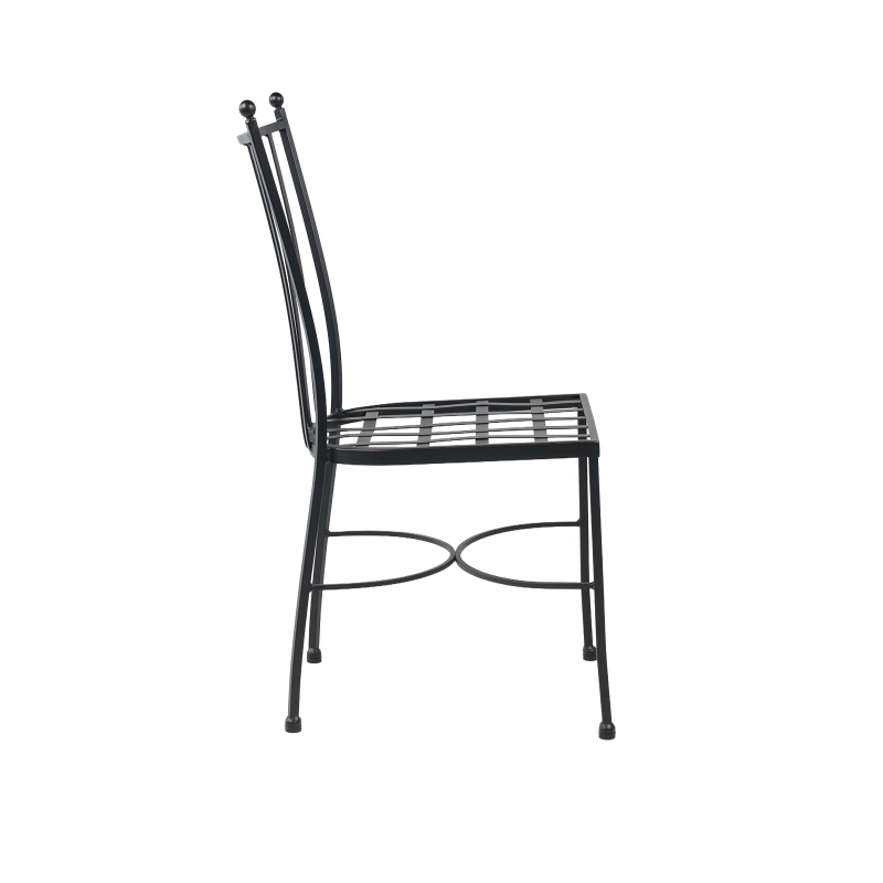 Venecia - Chaise d'intérieur style provençal en acier