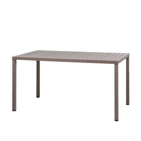 Cube - Table de jardin rectangulaire réglable en hauteur fabriquée en Italie
