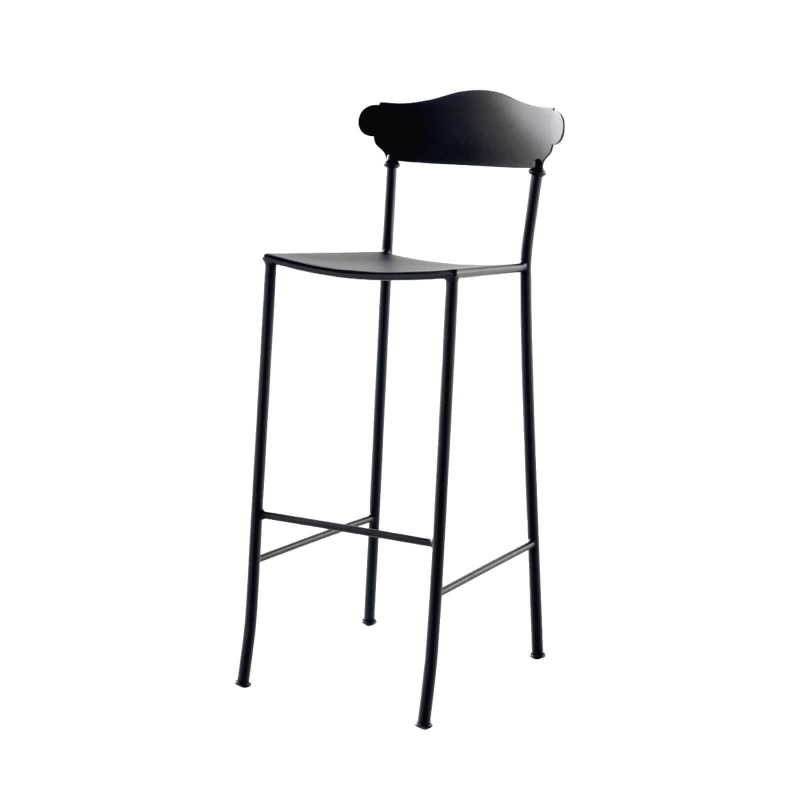 Apolo - Tabouret de jardin en métal style provençal