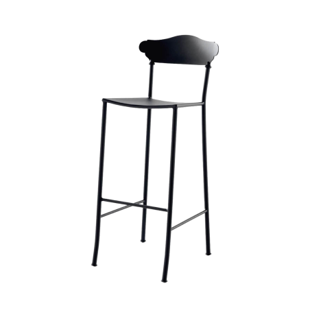 Apolo - Tabouret de jardin en métal style provençal