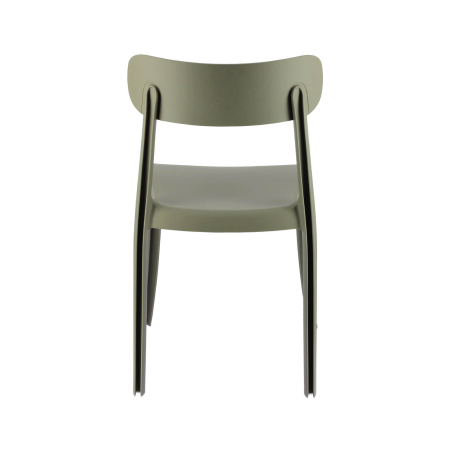 Locanda Connubia© - Chaise de jardin empilable en polypropylène
