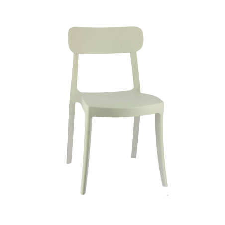 Locanda Connubia© - Chaise de jardin empilable en polypropylène