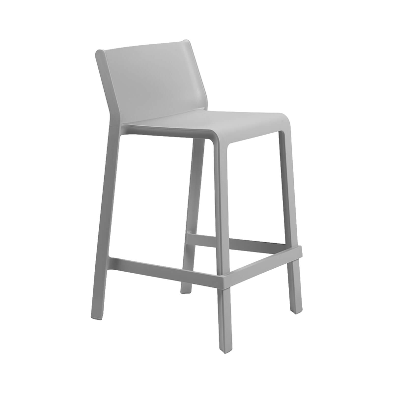 Trill mini - Tabouret snack de jardin empilable en polypropylène