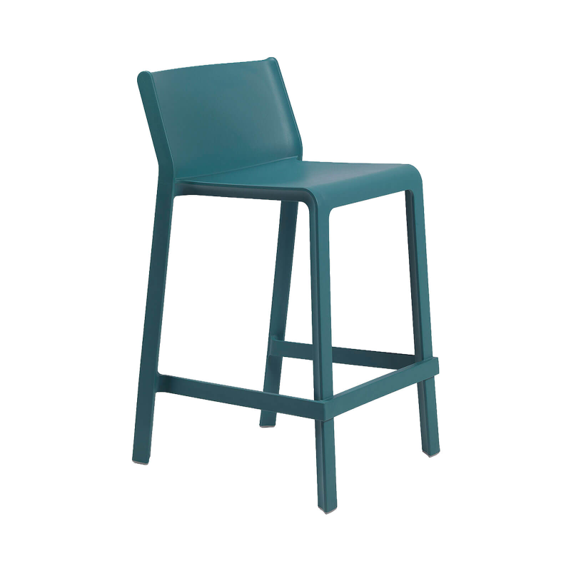 Trill mini - Tabouret snack de jardin empilable en polypropylène