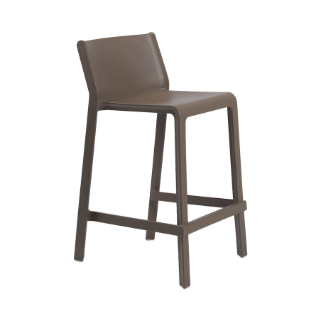 Trill mini - Tabouret snack de jardin empilable en polypropylène