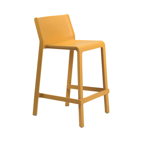 Trill mini - Tabouret snack en polypropylène empilable