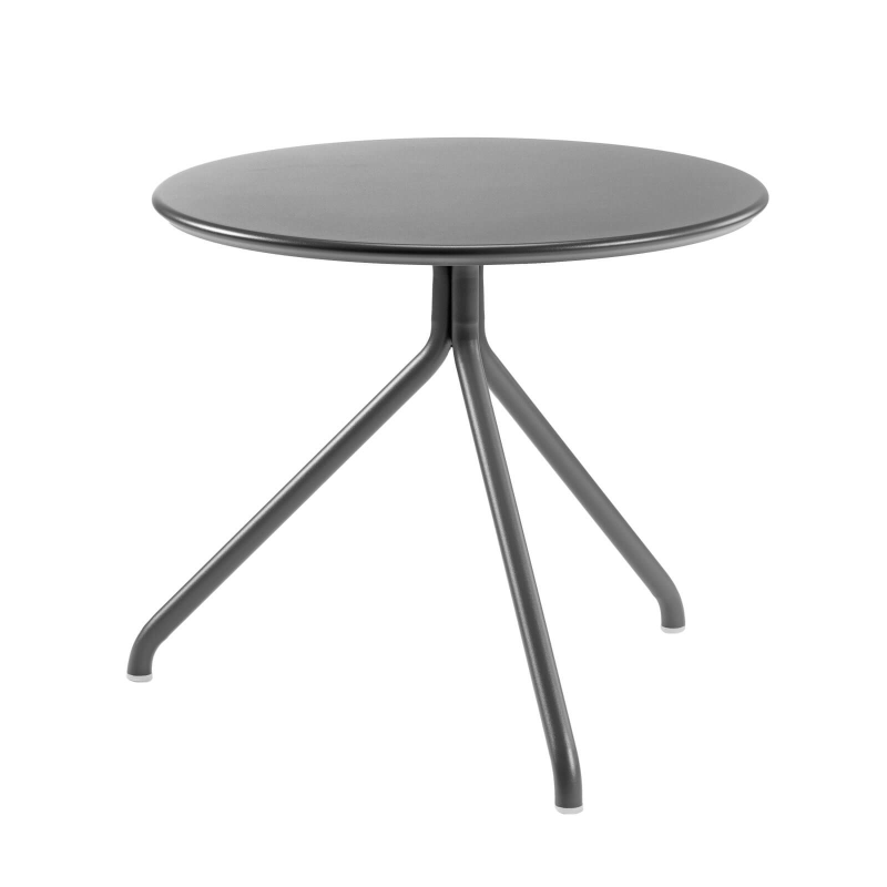 Lol - Table d'appoint ronde italienne en métal et composite