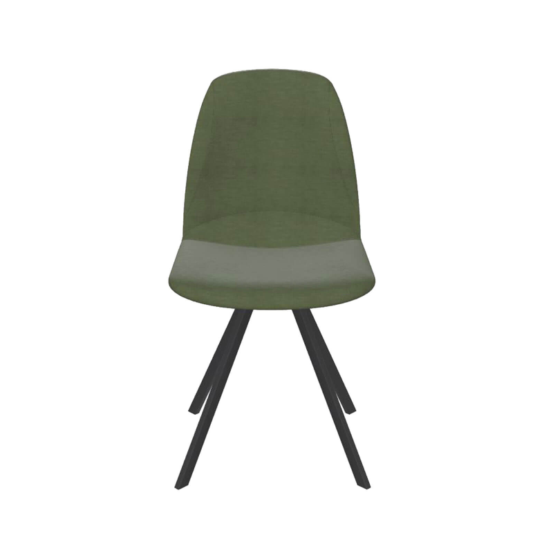 Girona - Chaise pivotante en tissu