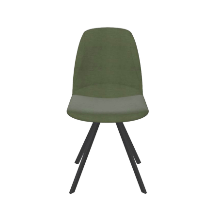Girona - Chaise pivotante en tissu