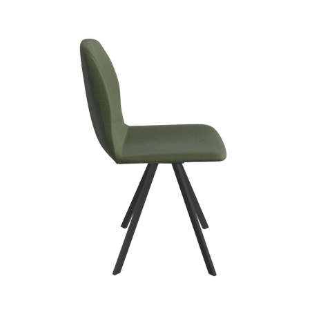 Girona - Chaise pivotante en tissu