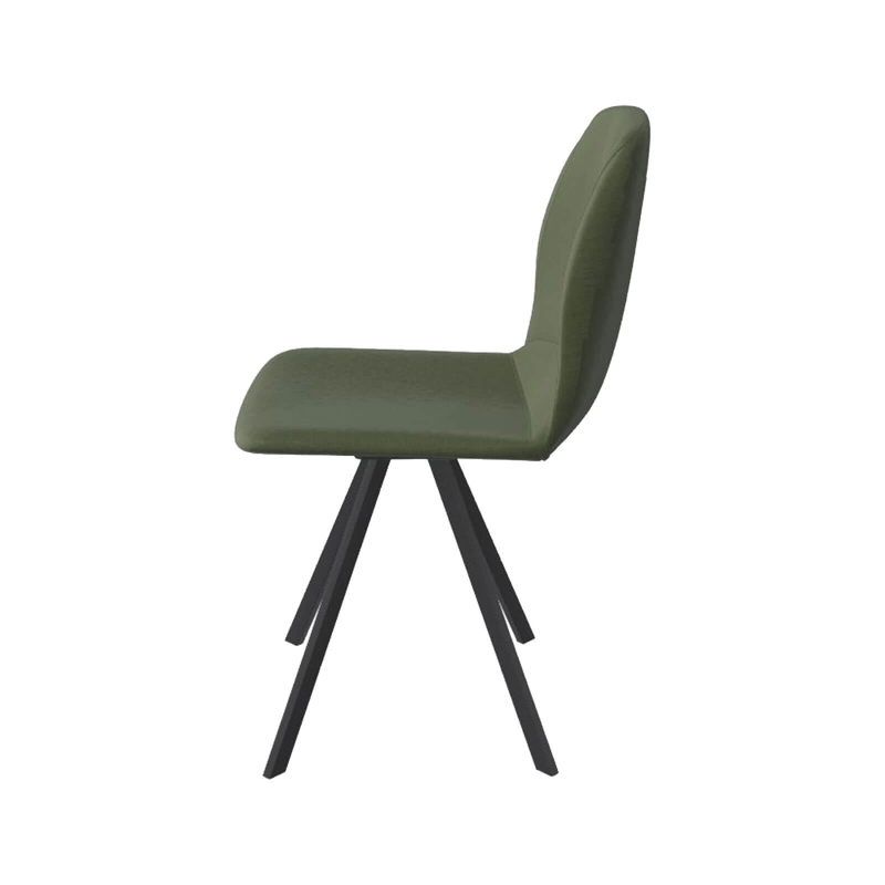 Girona - Chaise pivotante en tissu