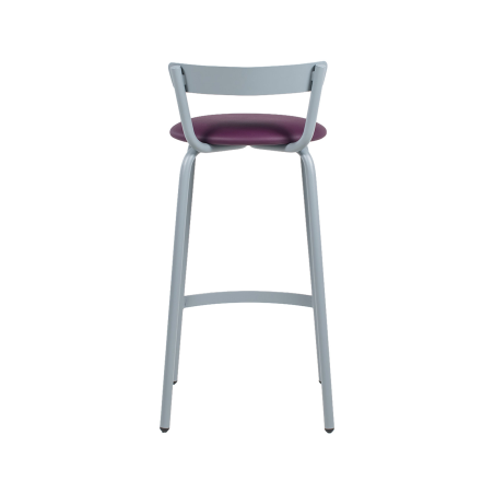 Xoxo Carrier® - Tabouret snack fabriqué en France structure en métal et assise rembourrée