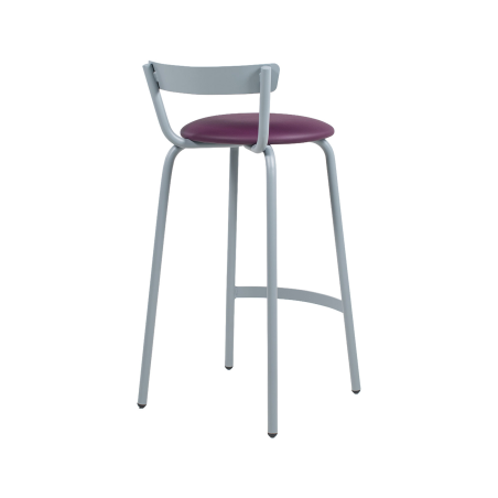 Xoxo Carrier® - Tabouret snack fabriqué en France structure en métal et assise rembourrée