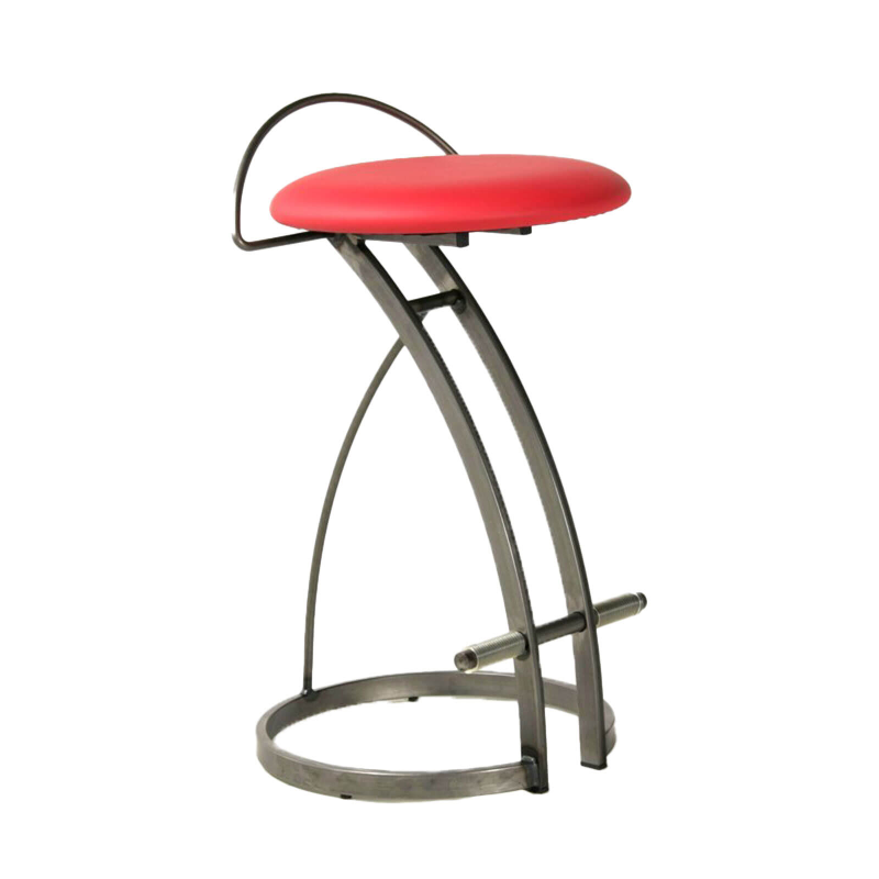Café Carrier® - Tabouret snack moderne sans dossier en synthétique et métal