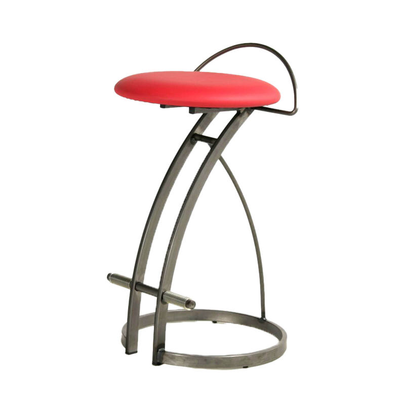 Café Carrier® - Tabouret snack moderne sans dossier en synthétique et métal