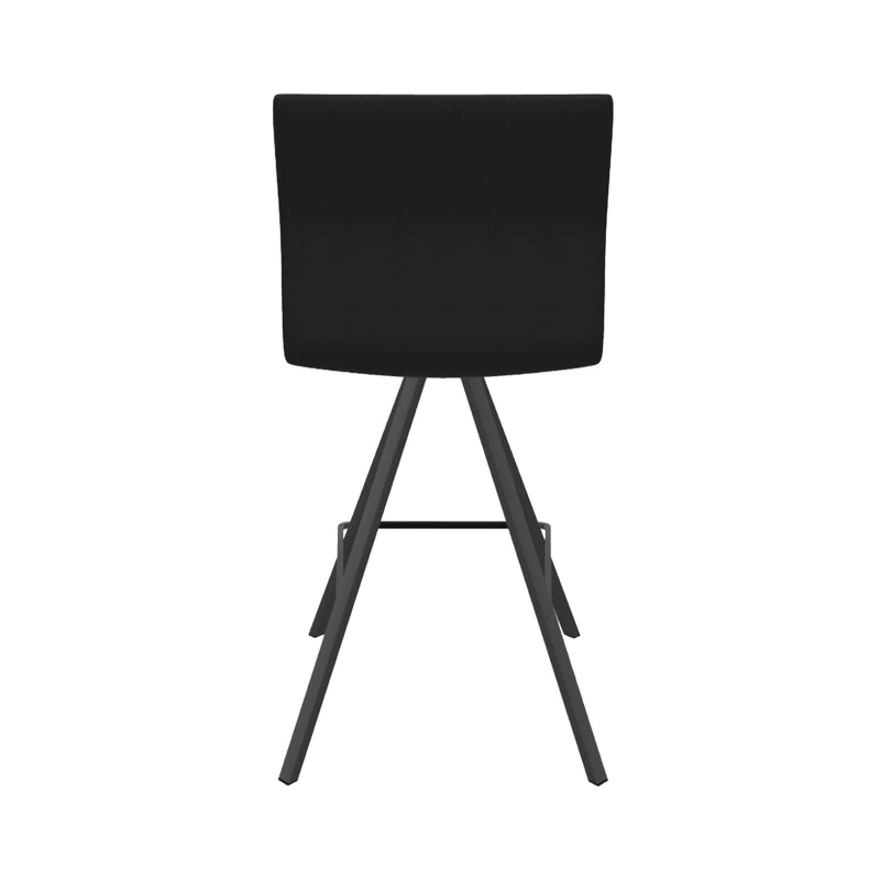 Silva - Tabouret snack design tissu et métal
