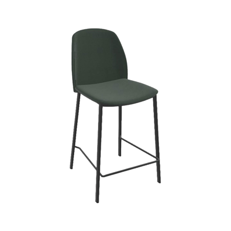 Olivia - Tabouret snack moderne en tissu