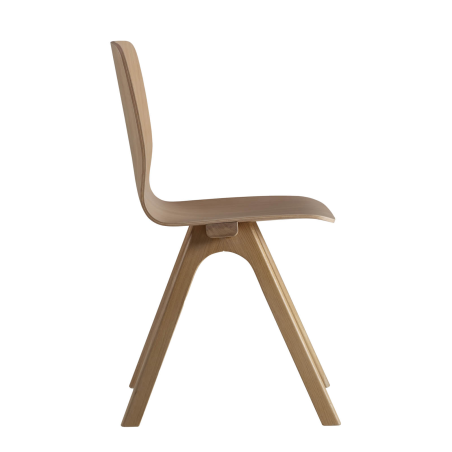Chevron - Chaise de designer en bois