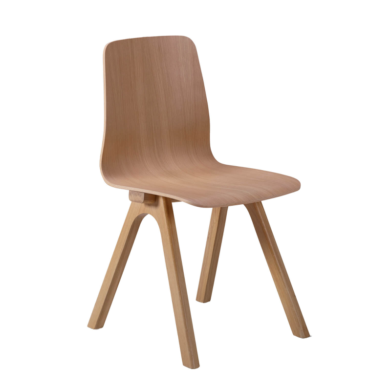 Chevron - Chaise de designer en bois