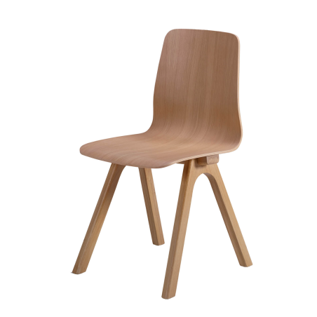 Chevron - Chaise de designer en bois